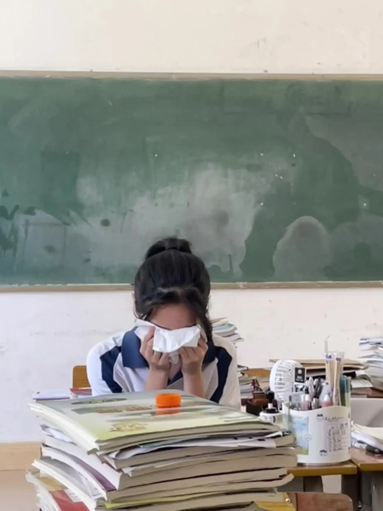 如果考不上的话 这一路的心酸都没资格说.