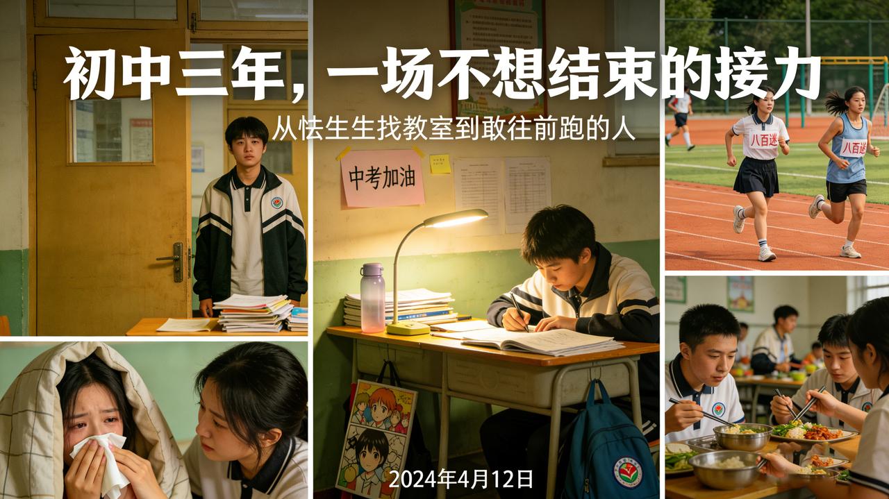 坐标天津南开区：今天收到了初三孩子体考的短信  ，初中 三年真快，快得像跑完了一