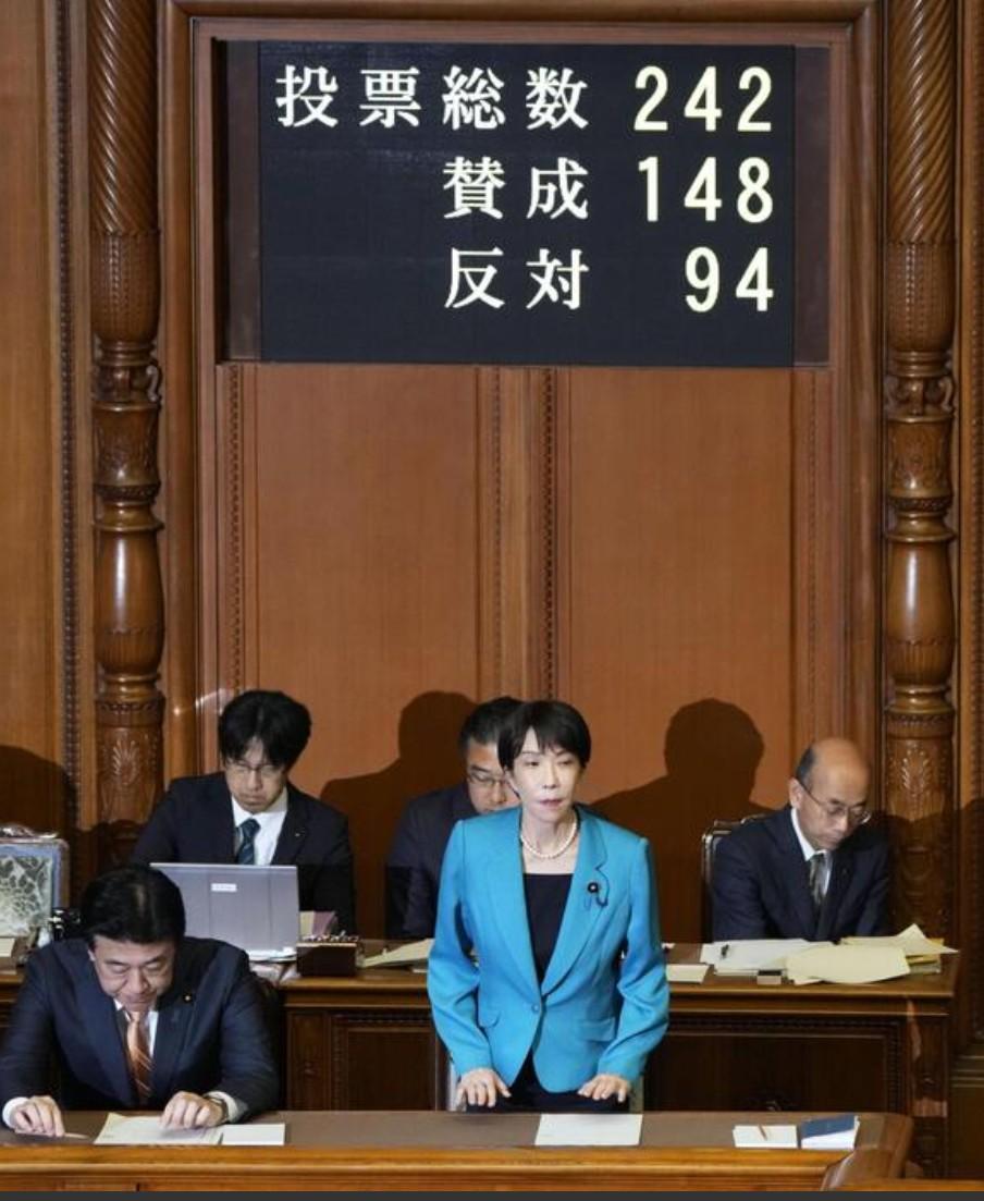 【随着3.1万亿日元补充预算案先后在众参两院获得通过，财源全部由赤字国债承担的高