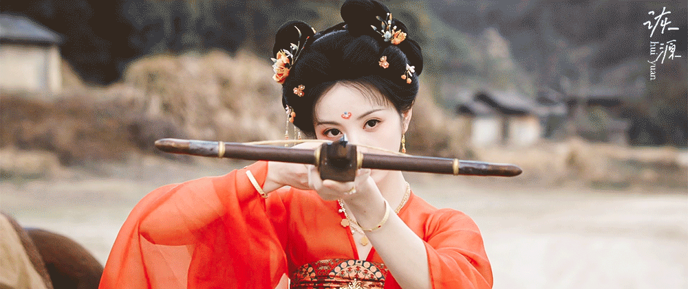 田曦薇 《子夜归》武祯 / 动图EP05-11 橙衣🍊🍊🍊拼了一个完整的射