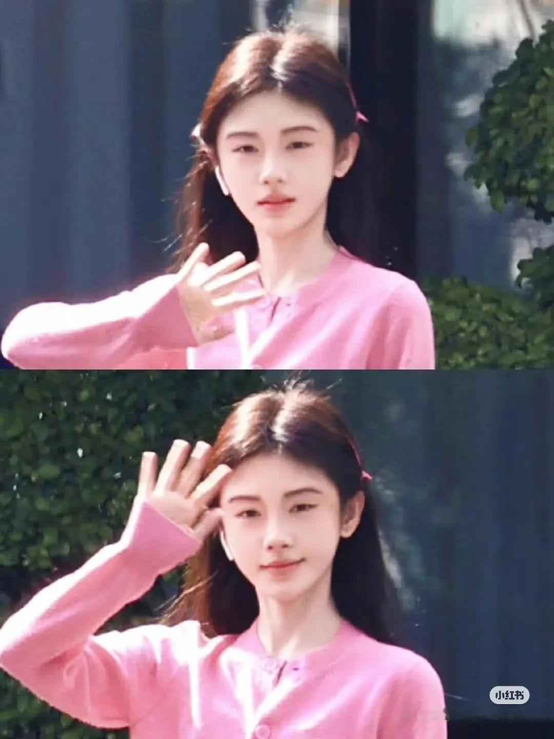 咱就说鞠婧祎这眼睛怎么像是睁不开一样，真的好看吗 ​​​