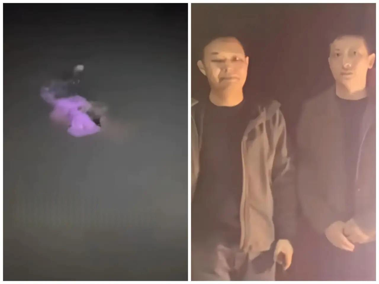 晚上王佩和刘力在河边夜钓，突然听见水里有孩子哭，头灯一照发现个5岁女童在急流里漂