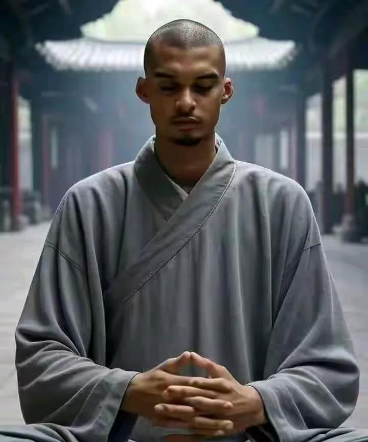 NBA超级巨星文班亚马，
在登封少林寺剃度出家，
并闭关清修十天，
修禅？修性？