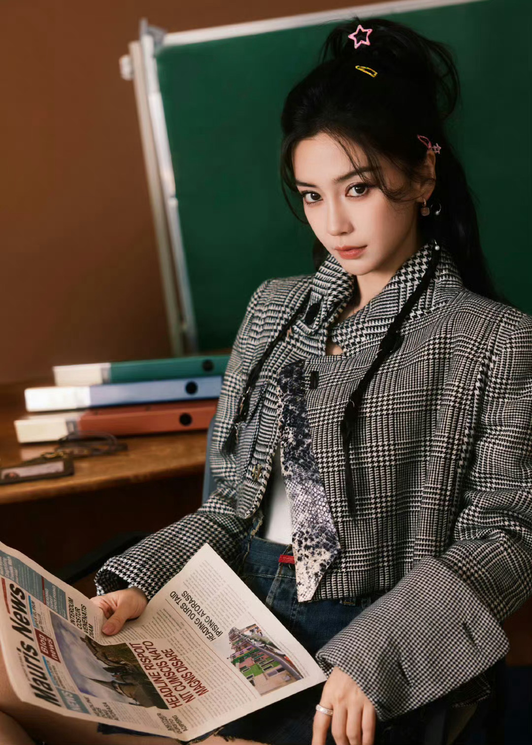 #杨颖工作室放饭##Angelababy第123套高定# angelababy今