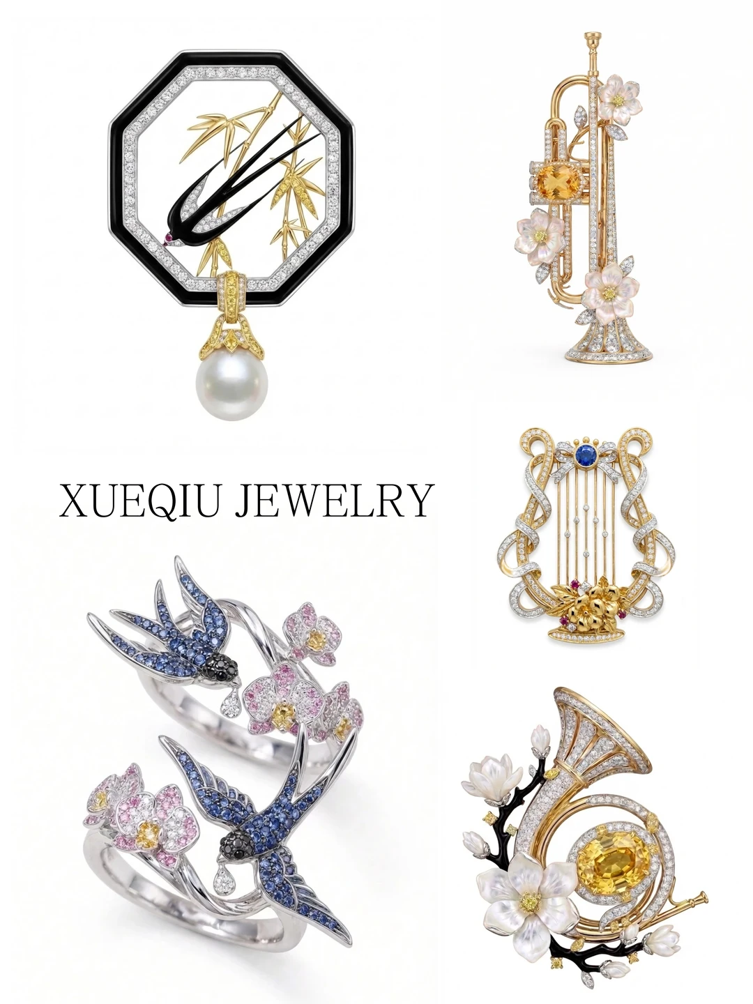 XUEQIU JEWELRY ｜一眼沦陷的中式浪漫