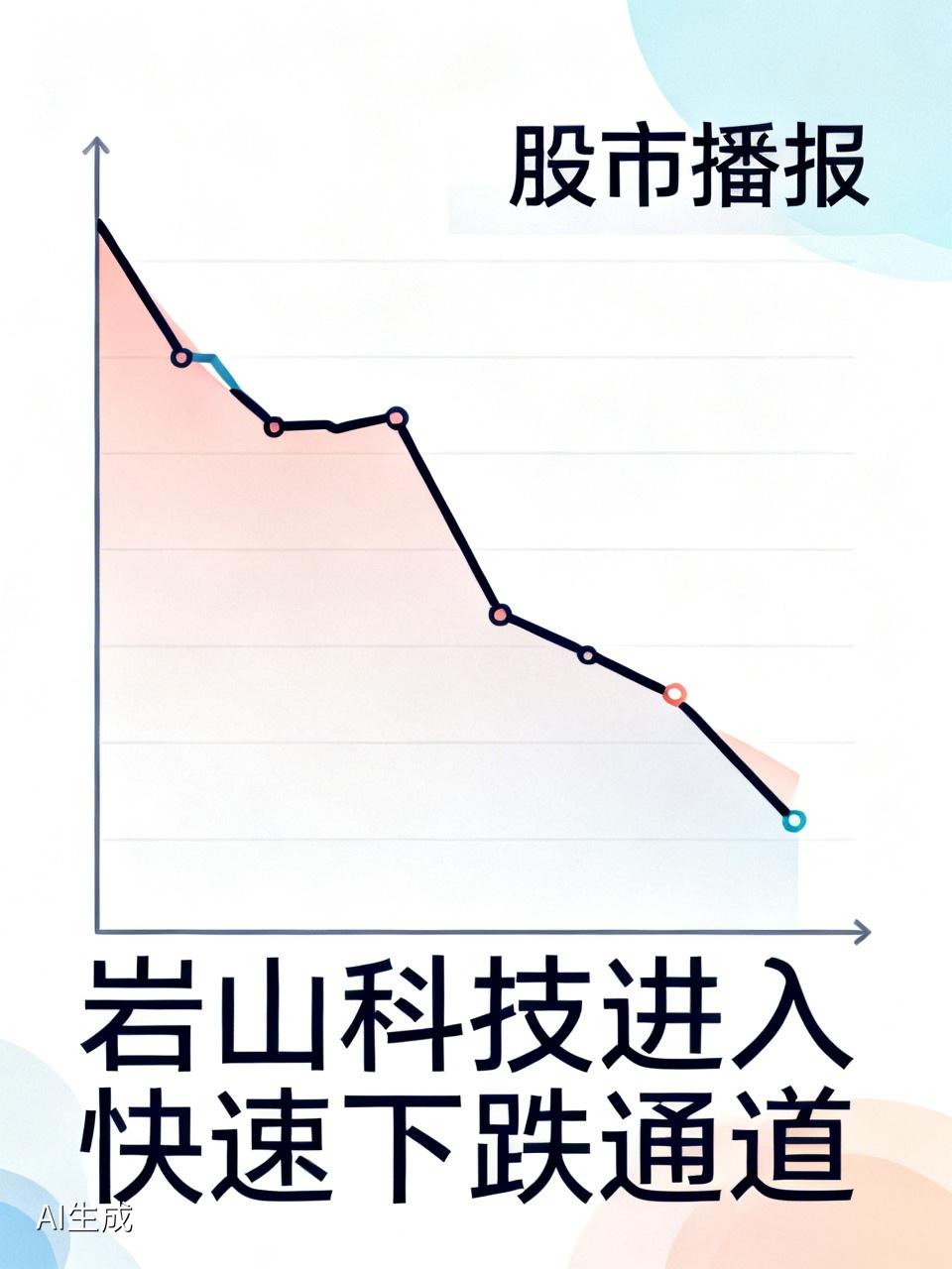股市播报：岩山科技（002195）进入快速下跌通道。