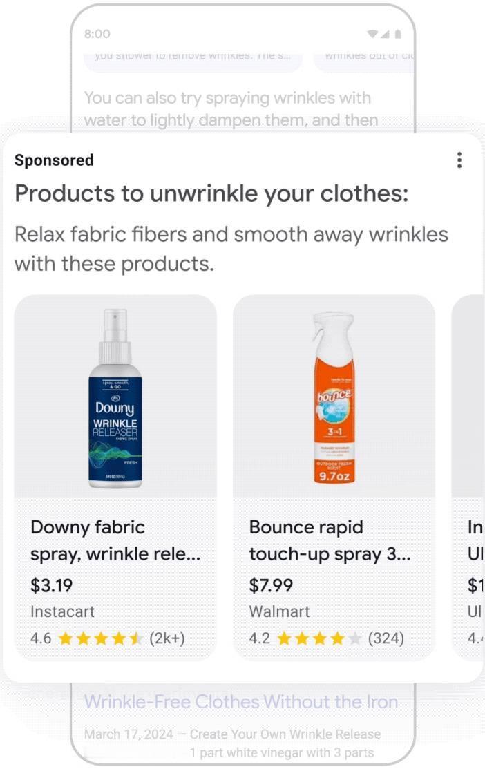 来来来，Google 已经开始为 AI 搜索摘要加入广告了

Google 日前