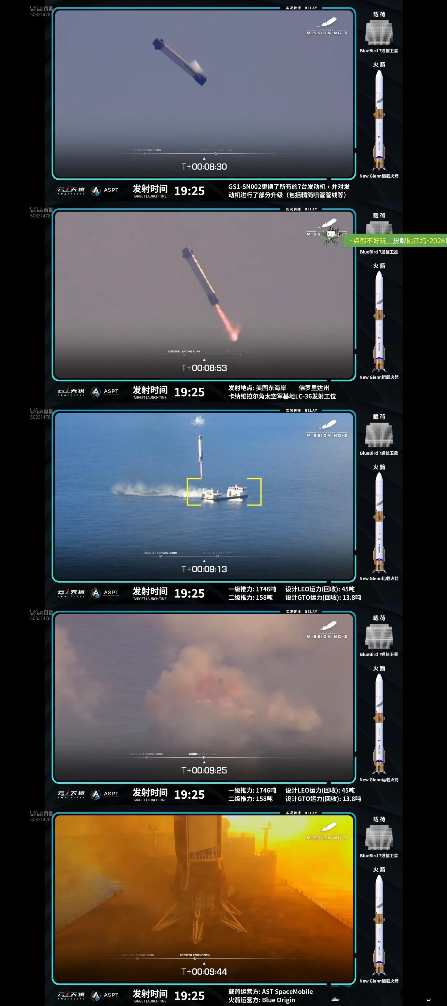 复用新格伦一级成功完成回收新格伦