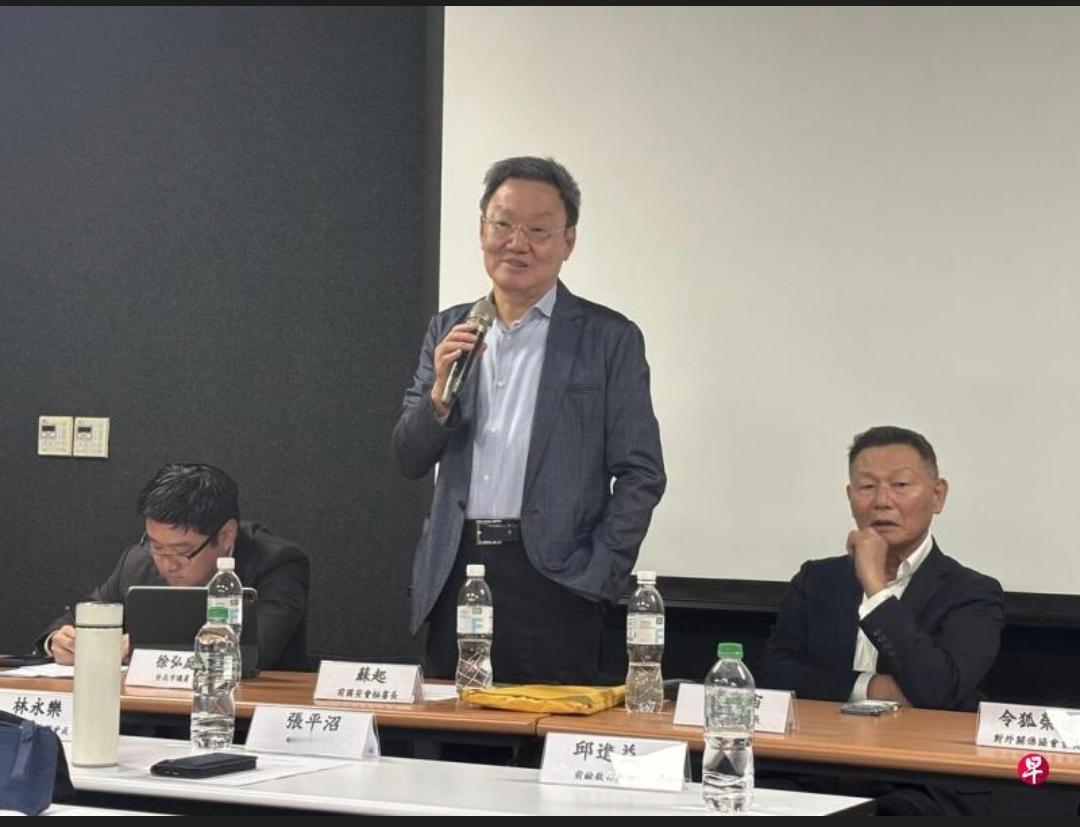 苏起谈中美元首会晤：北京釜底抽薪，美挺台力度将减弱
新加坡联合早报昨晚（5月17