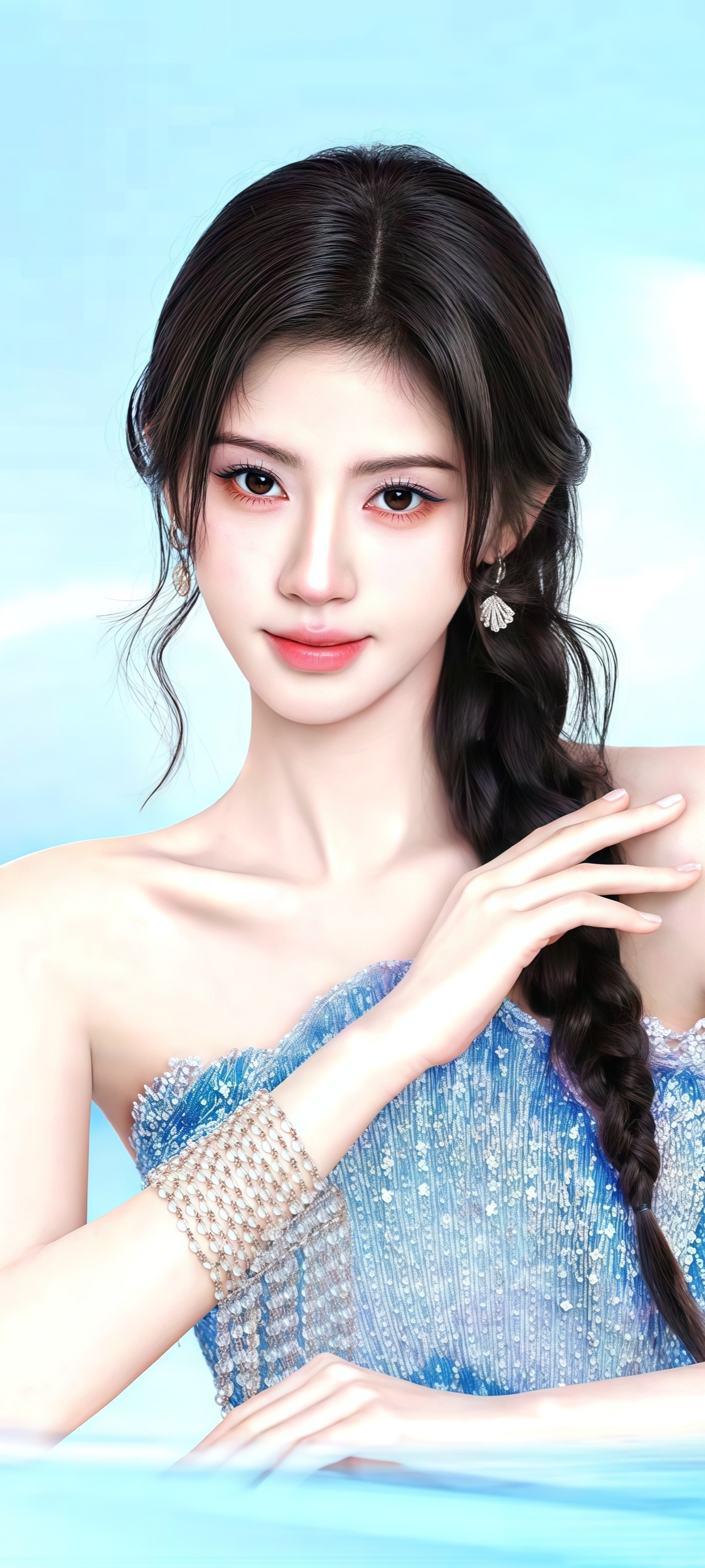 鞠婧祎超清壁纸更新💜💙(◍ ´꒳` ◍)鞠婧祎凸凸棉品牌全球代言人鞠婧祎壁纸