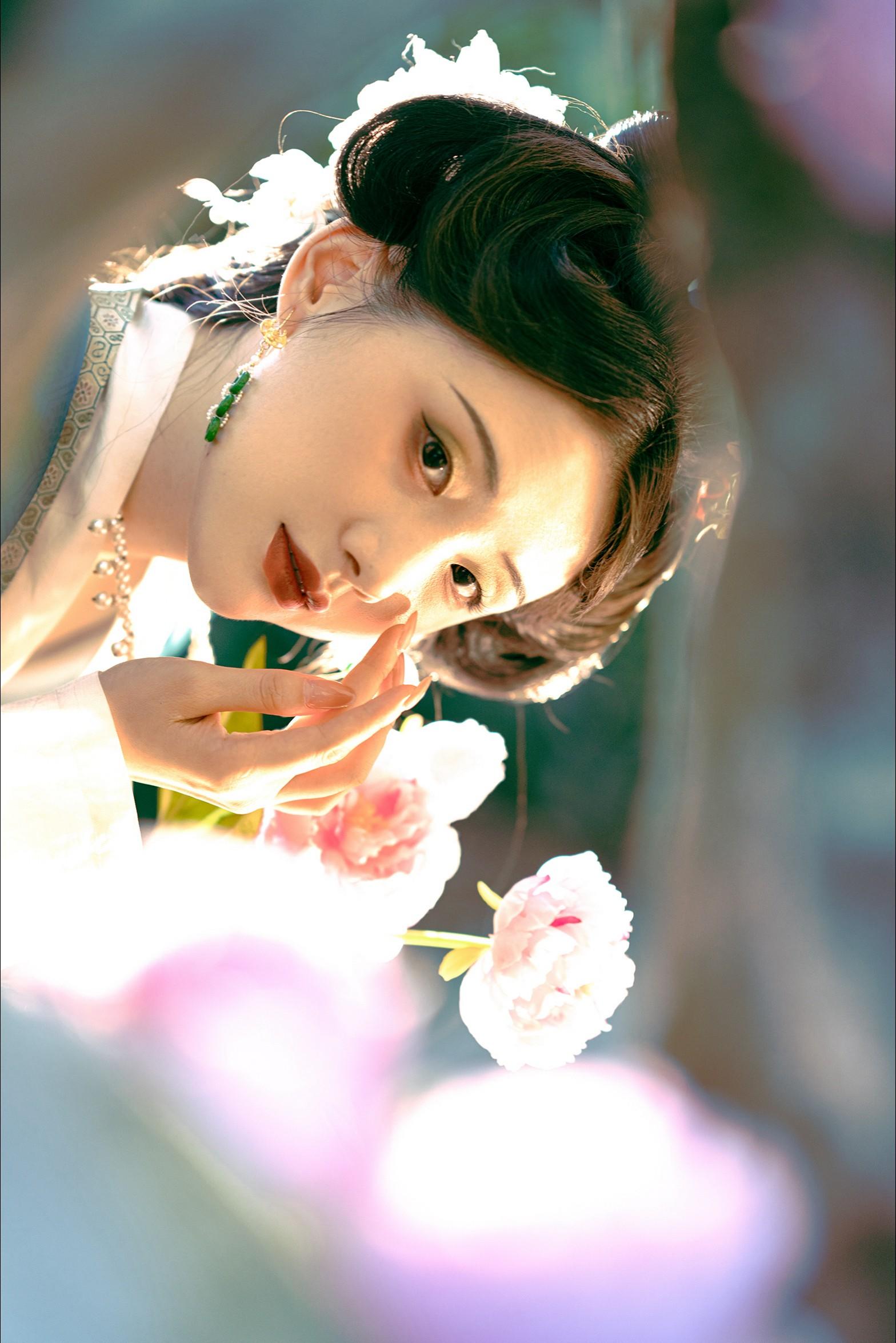 美人如花。一组宋制仕女图宋制美学