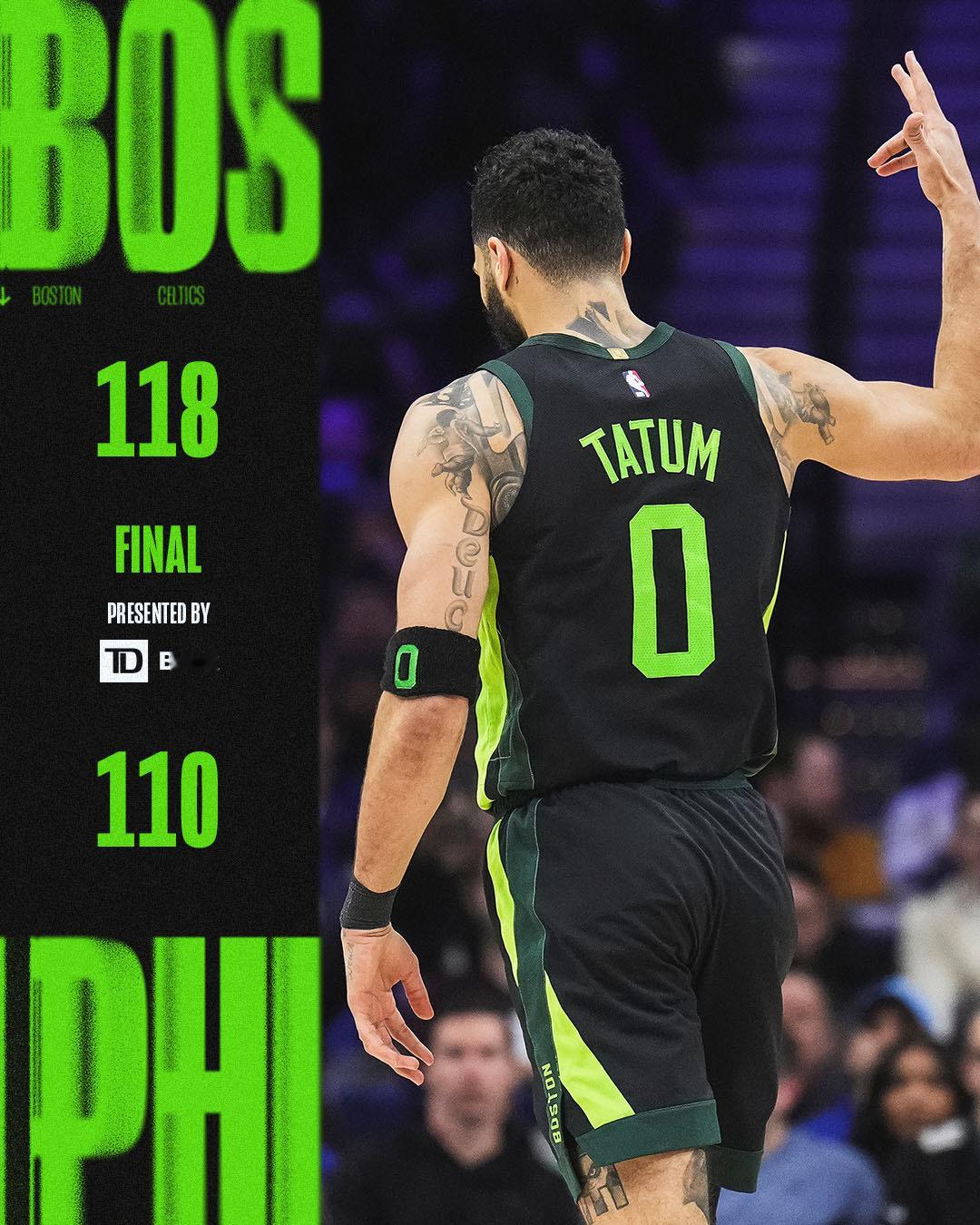 凯尔特人国度  FINAL : Boston Celtics【 118-110 