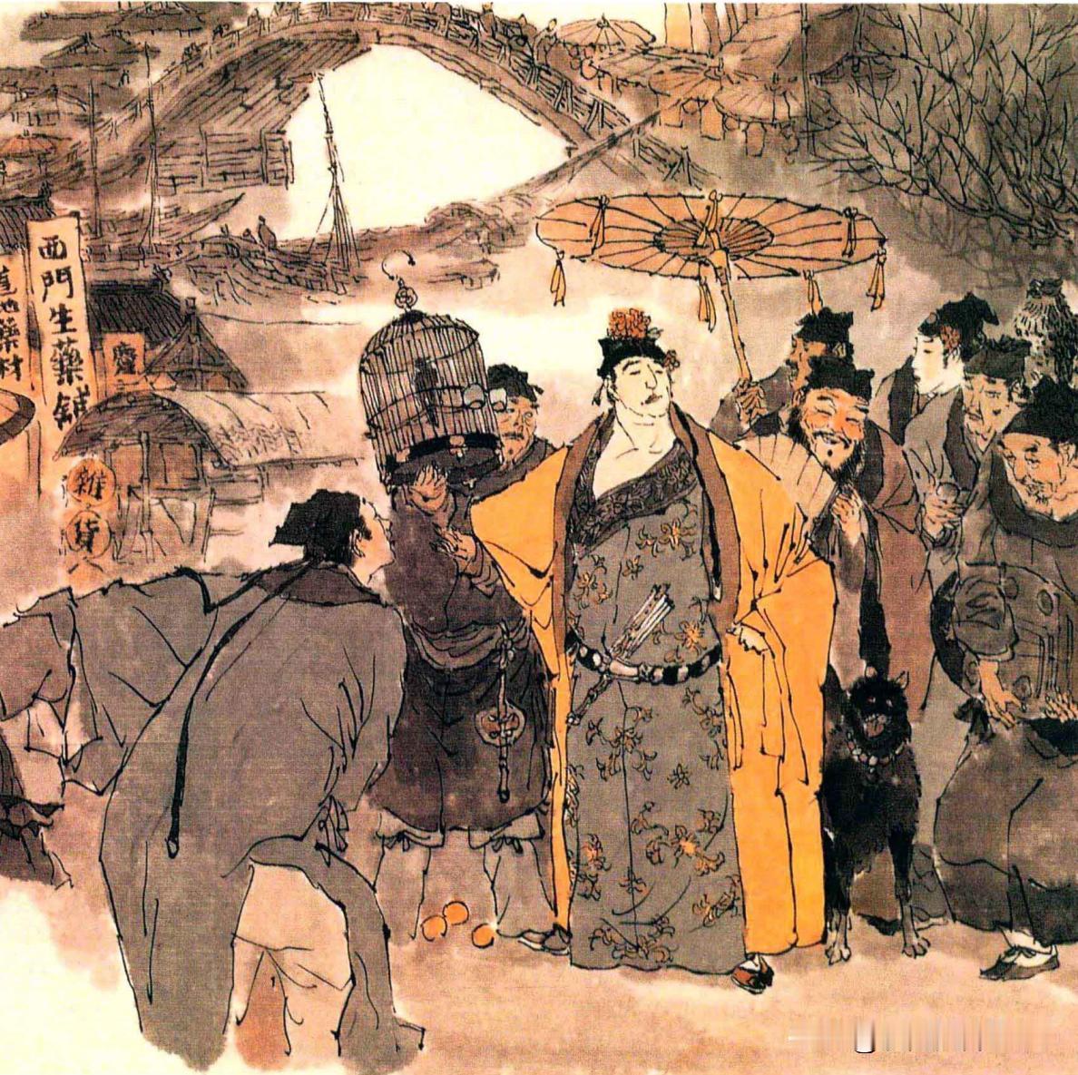 分享大师彩绘作品！
你能认出几个人物？