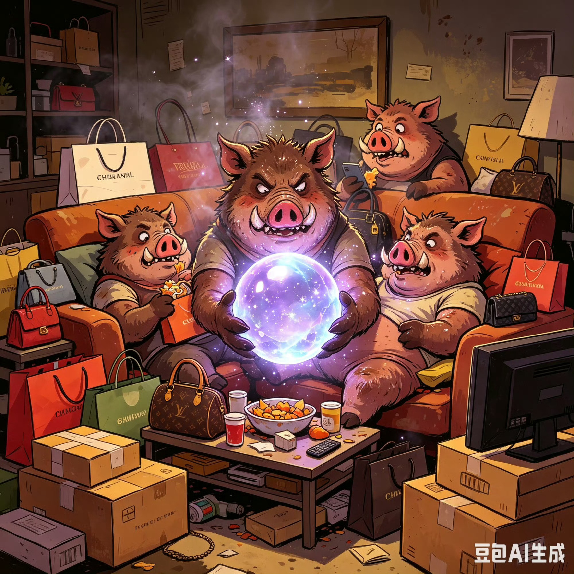 李莼听说前一天你和你老公吃香辣猪头肉，他没戴眼镜看不清，一筷子夹你头上了！是真的
