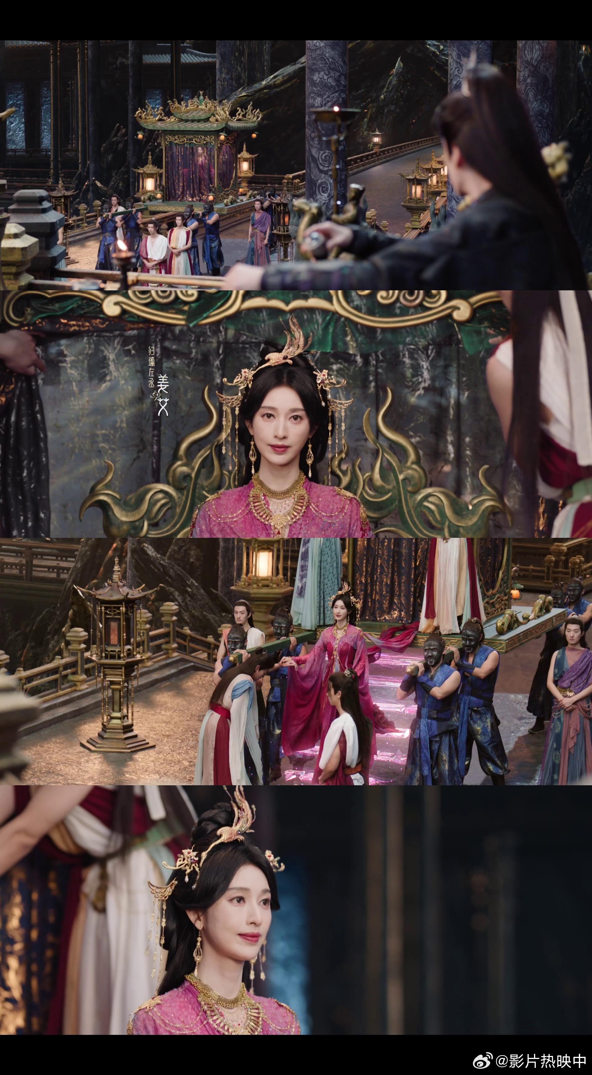 张俪出场自带12个男助理白日提灯 上一部演热巴对家😜，这部变热巴唯粉，身份反差