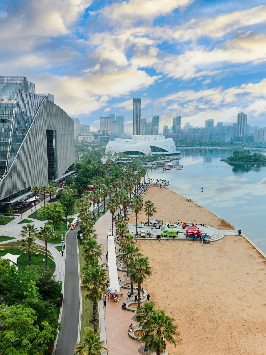杭州金沙湖，已经进化到next level‼️‼️