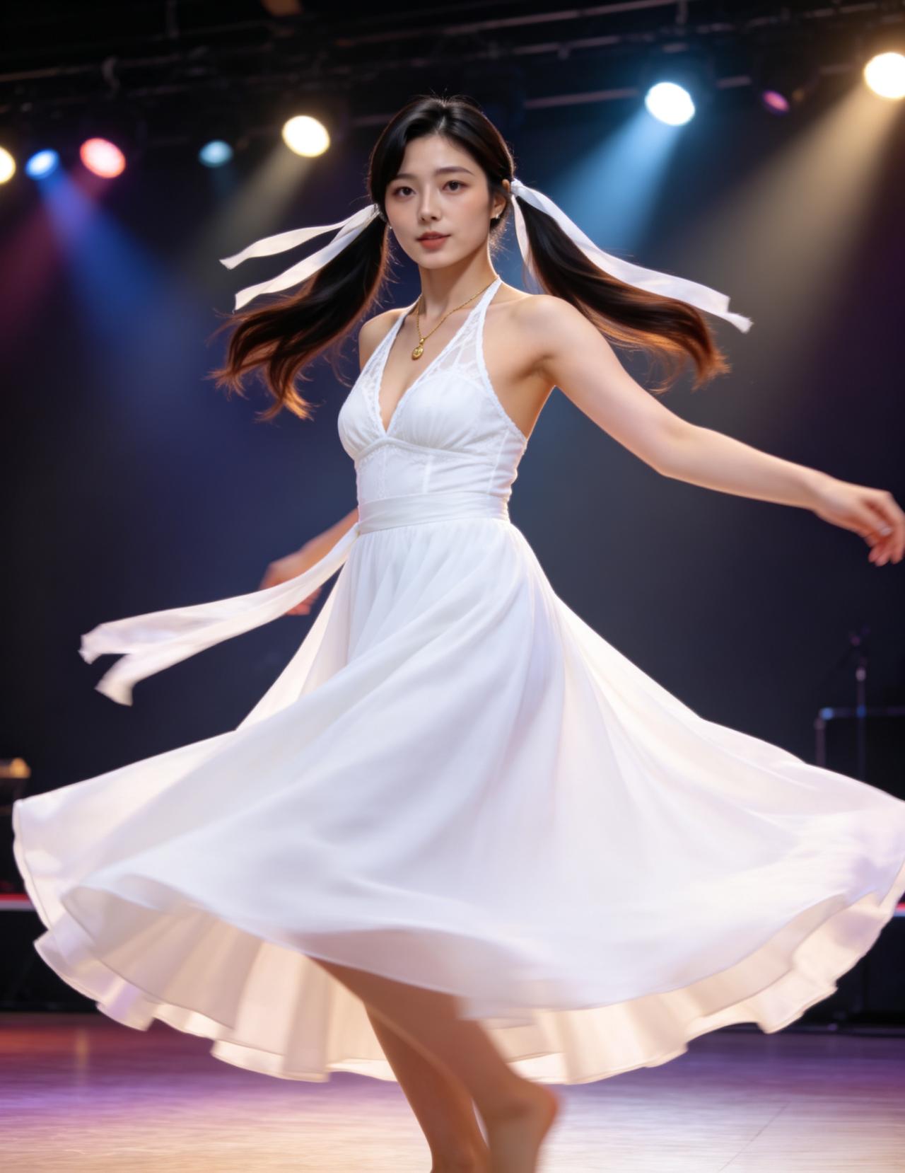 舞台上，需要自信！
美吗？