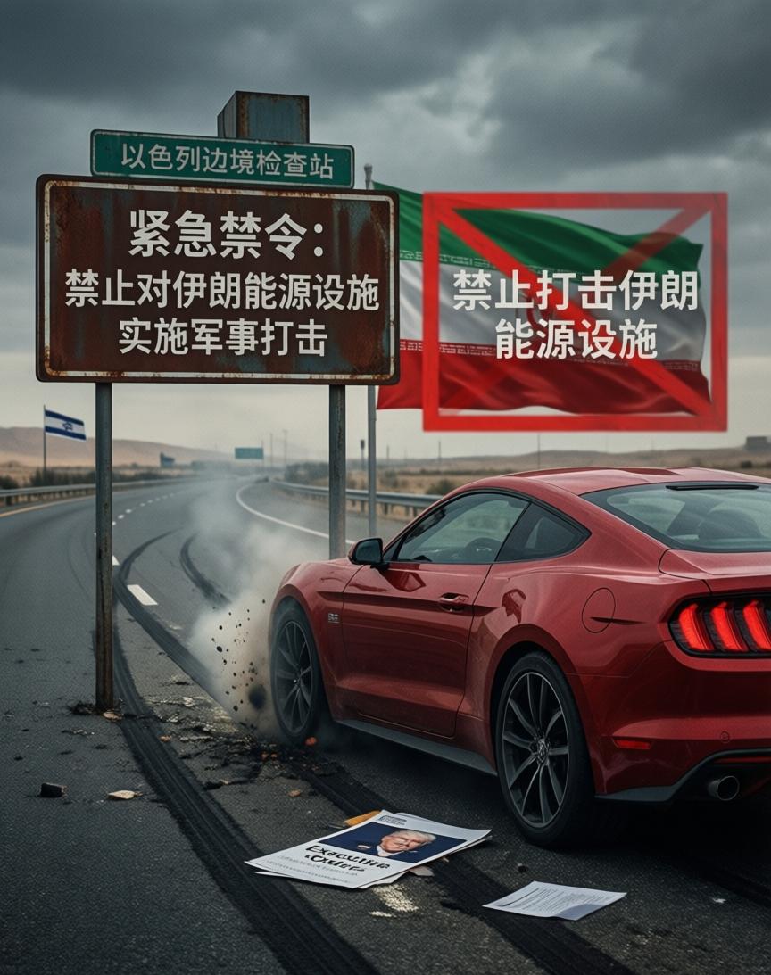 特朗普这回算是亲手给以色列踩了一脚刹车。

3月19日，白宫那边传出明确信号：别