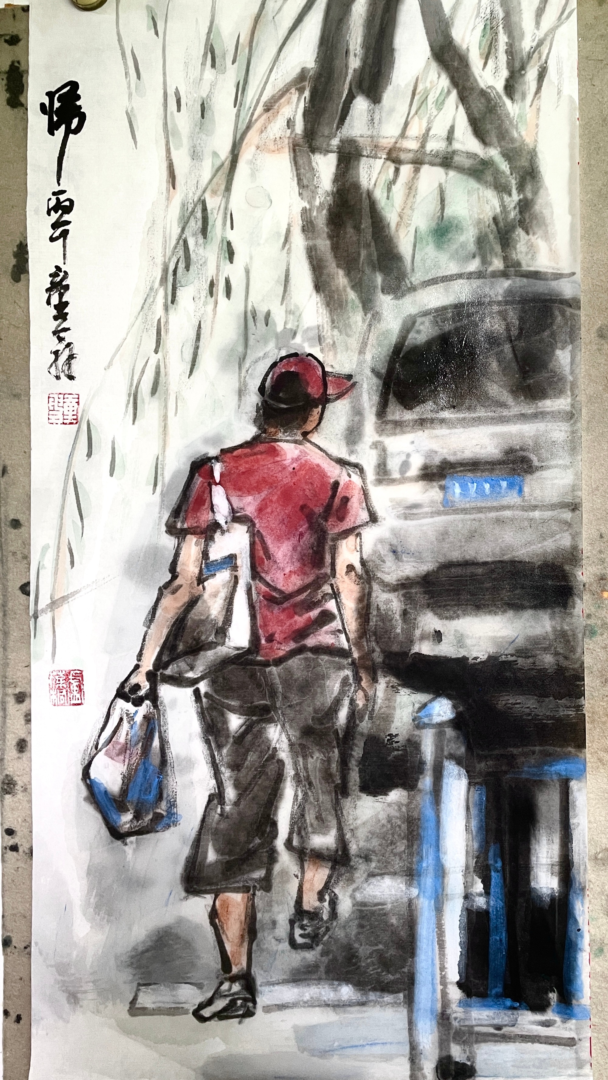 卢氏水墨  归 