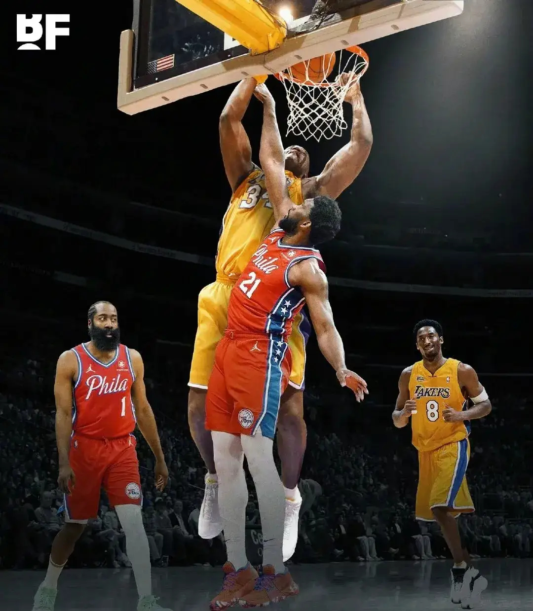 29岁的恩比德与29岁的奥尼尔根本不是一个级别球员，至少差上3个级别！！！奥尼尔