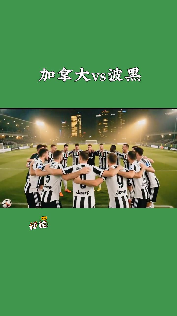 世界杯前瞻：加拿大VS波黑！
 
北京时间6月13日，2026美加墨世界杯B组首