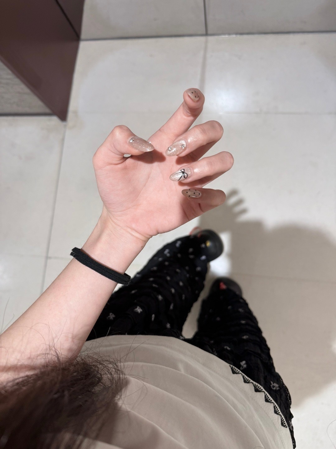 嘻嘻我做啦新美甲哦💅 ​​​