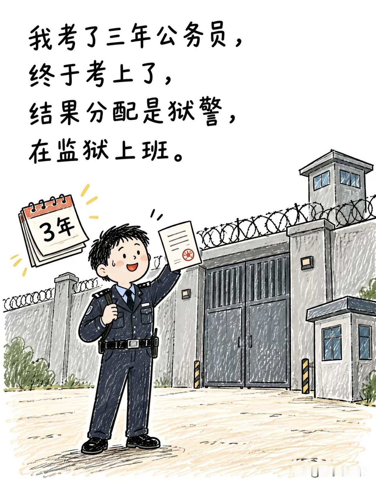 上岸狱警，一半是荣光，一半是孤寂