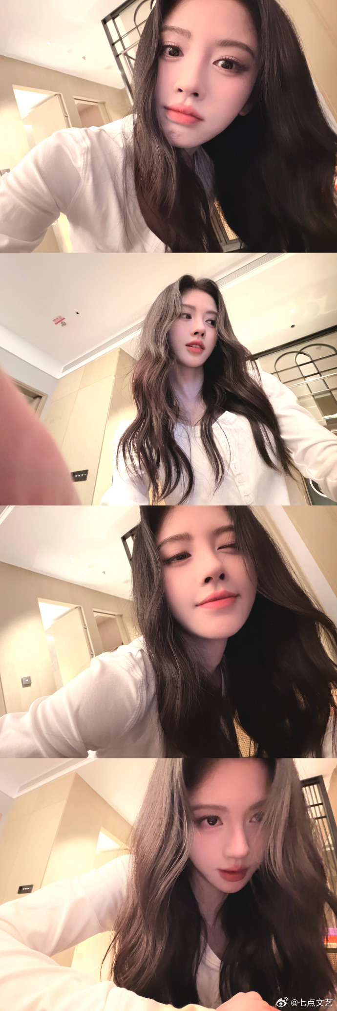 鞠婧祎wink的神 从日常随拍到古装造型，从静态图片到live动图，她的wink