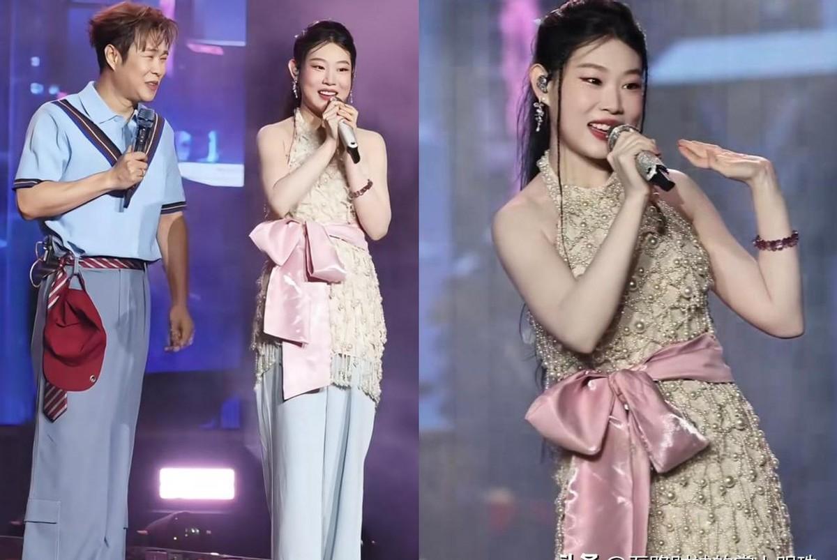 小沈阳闺女沈佳润，这次在扬州音乐节上，算是彻底打了个翻身仗。
就凭着清唱那几句歌