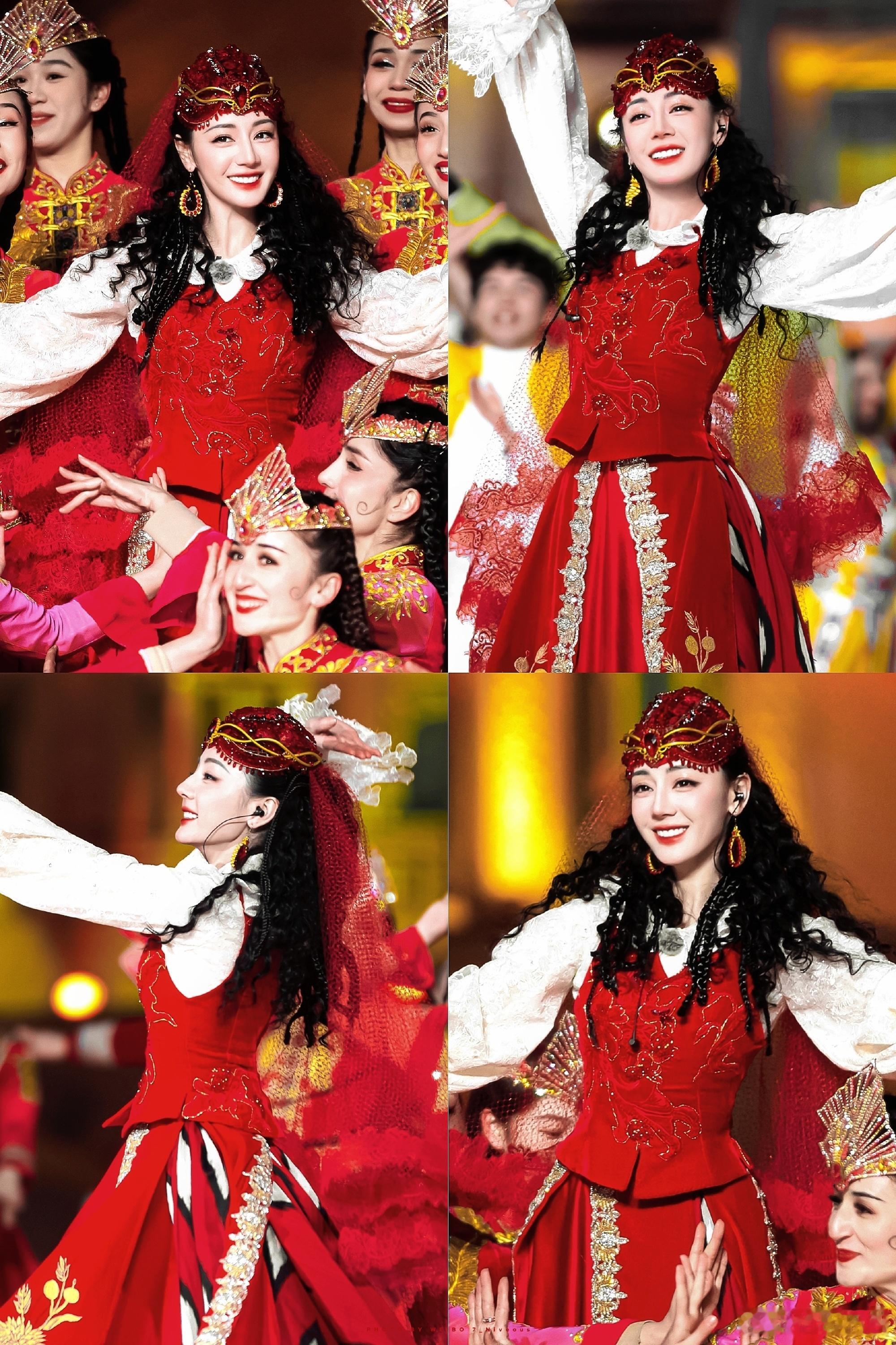 还不如去年春晚新疆分会场.. 王亚飞给热巴化的人鱼姬妆