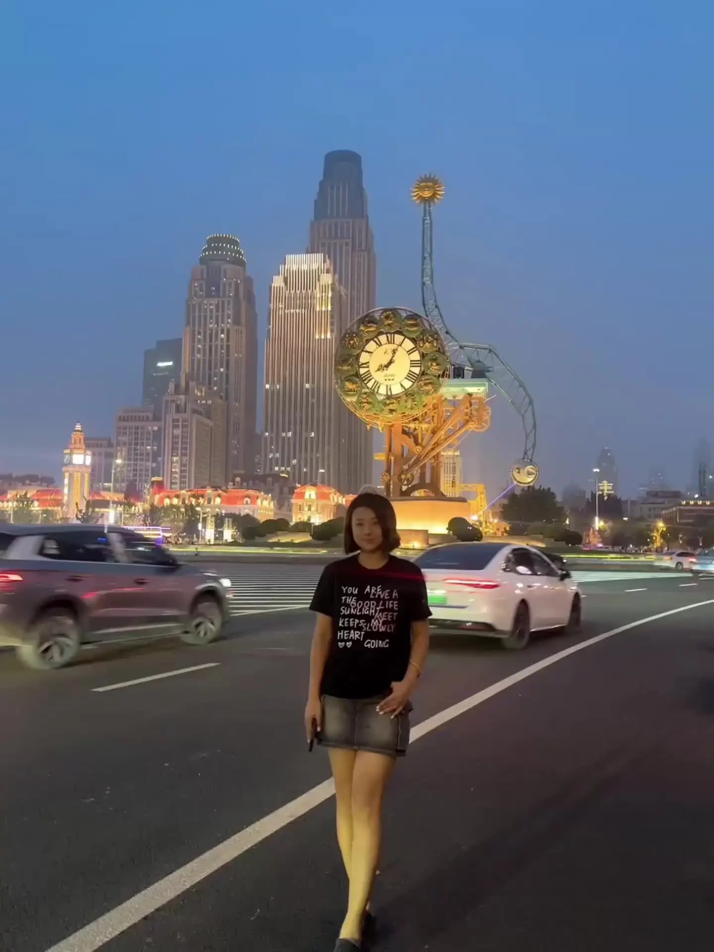 梅河的风微甜