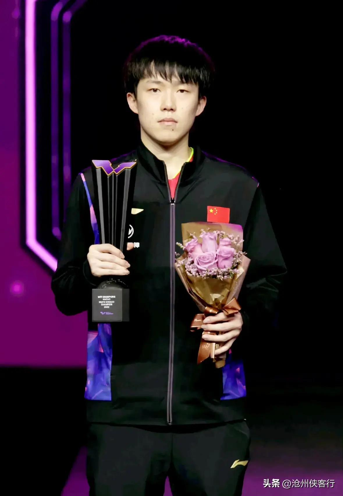 🏓 王楚钦4-3逆转日本选手松岛辉空，首夺世界杯男单冠军
 
北京时间4月5日