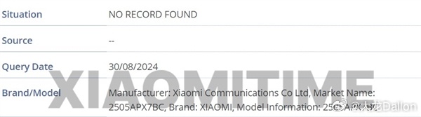 据xiaomitime报道，近日GSMA IMEI数据库中被发现有两款小米MIX