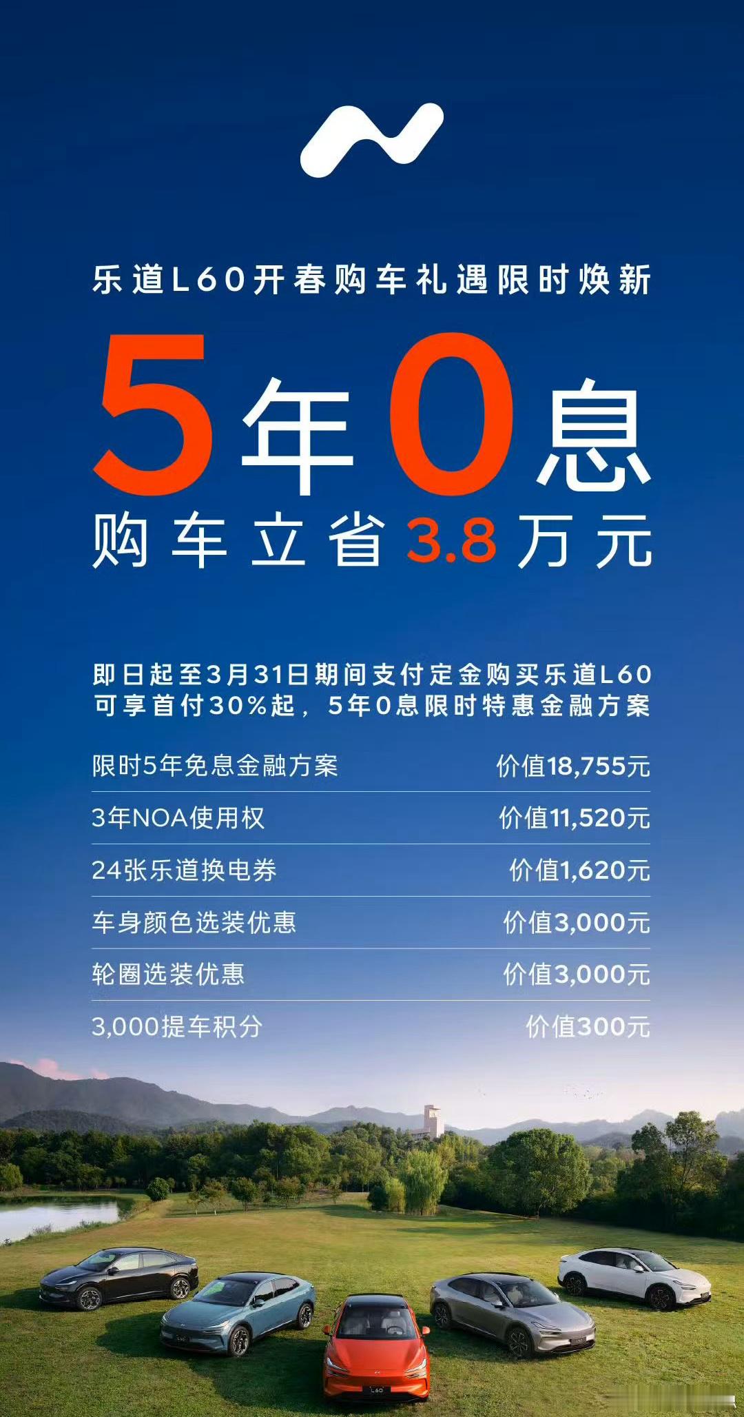 乐道也5年0息了。假如当初品牌不独立，不至于这么大的压力。子品牌是水到渠成的事情