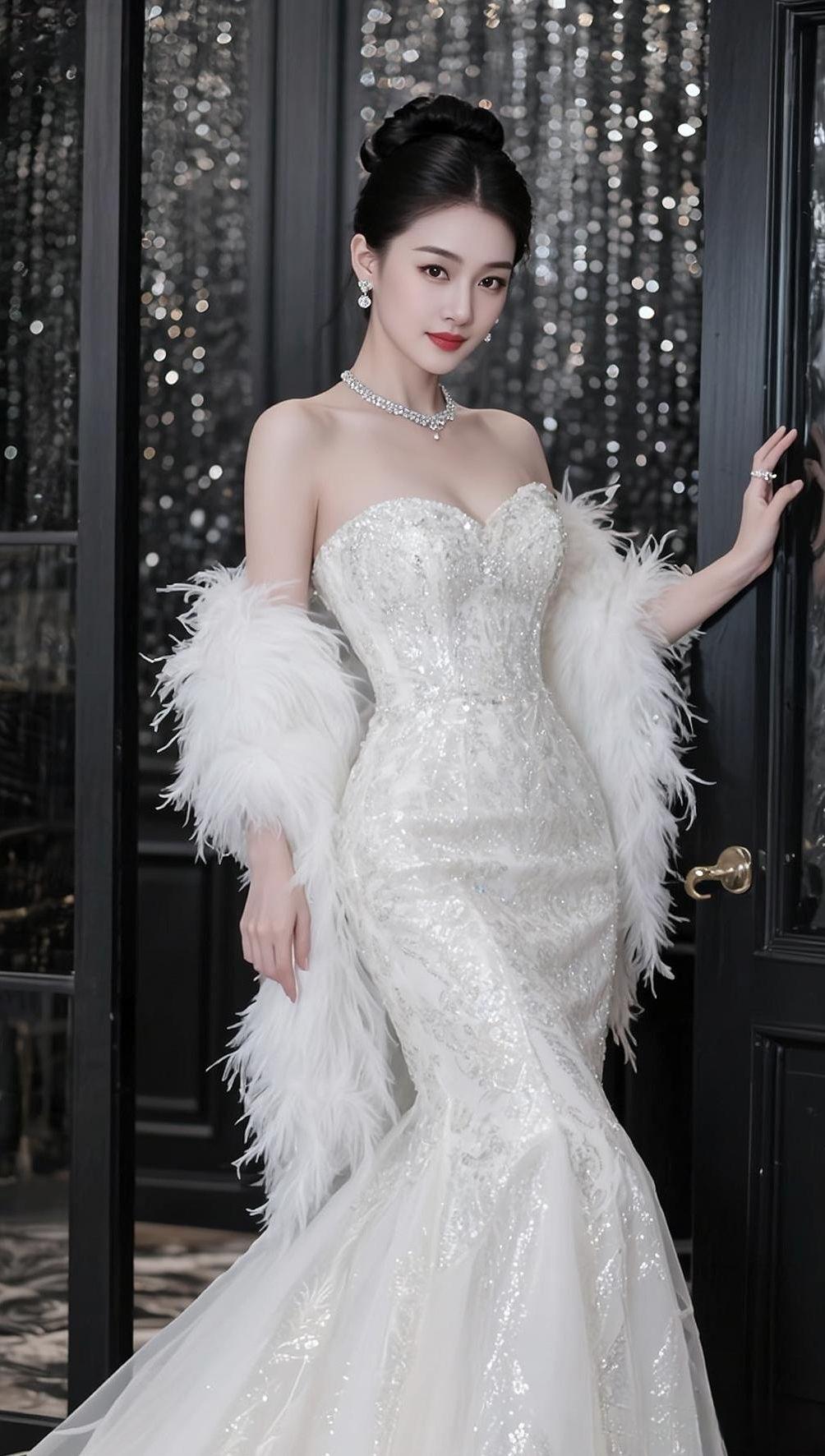 老情歌和仙裙的奇妙碰撞！循环《谢谢你的爱》时，仿佛看见年少时的心动，裙摆晃动的弧