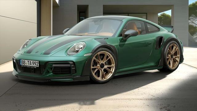 #汽车资讯# 【Techart爆改保时捷911 Turbo S，马力800匹，全