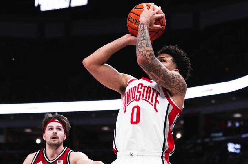 全美第10号种子内布拉斯加大学以72比69险胜了主场作战的俄亥俄州立大学。本场比