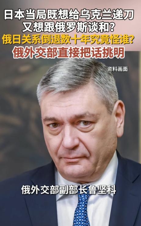 日本一边疯狂放宽武器出口限制给乌克兰递刀，加速本国军事化扩军，一边又想找俄罗斯缓