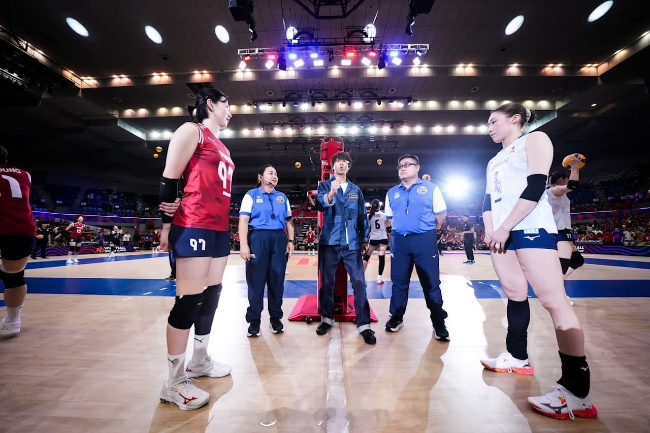 【国家女排联赛日本3-0送韩国第九败】2025世界女排联赛国家排球联赛 7月10