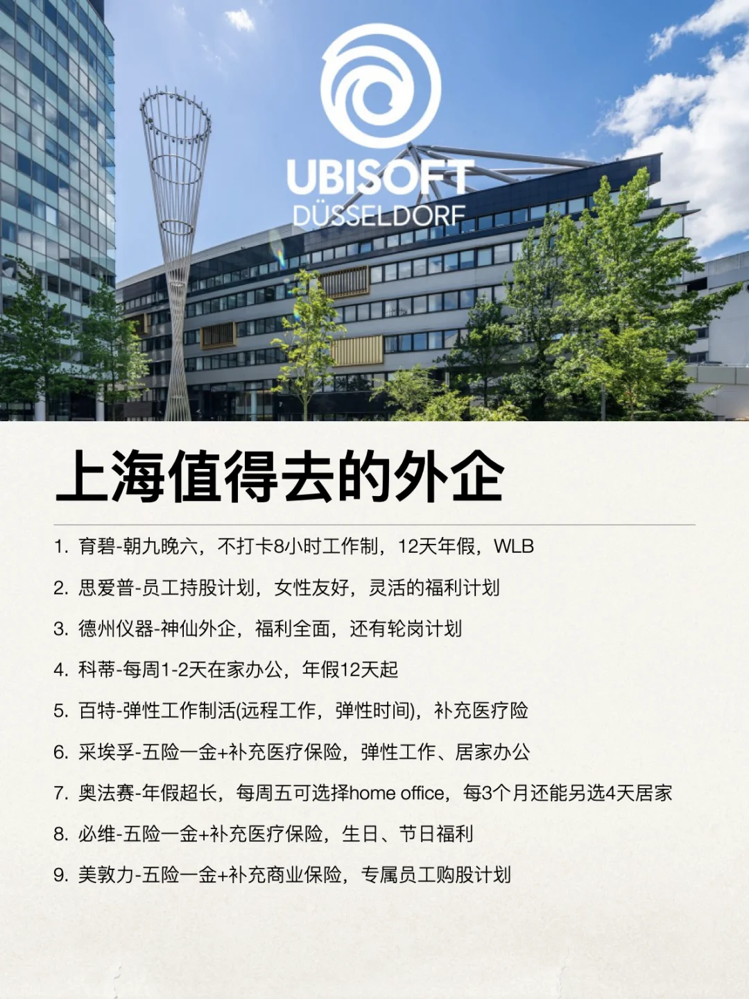 金九银十找工作的去看看上海外企