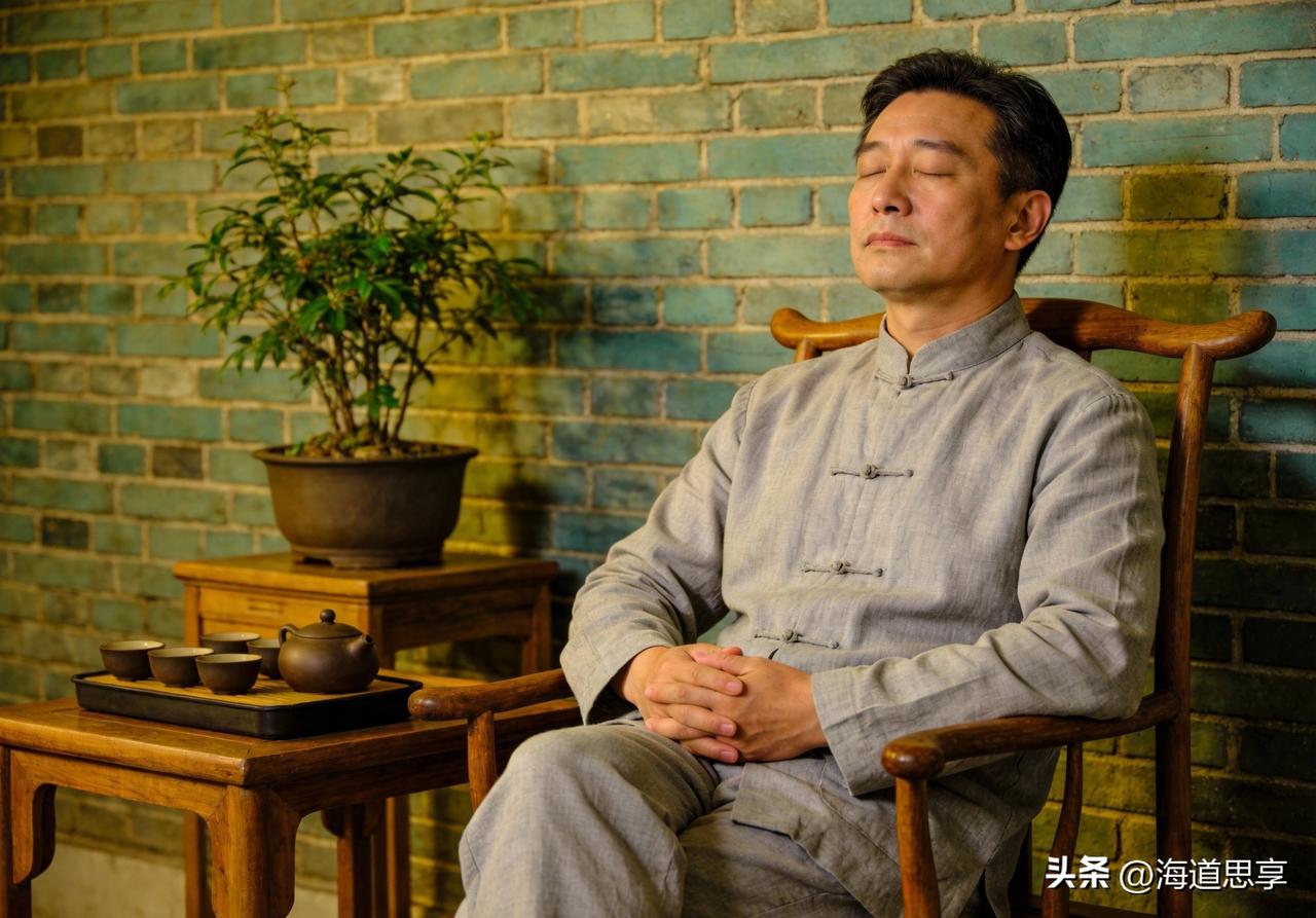 一句话概括养生吃好睡好，心宽气顺。