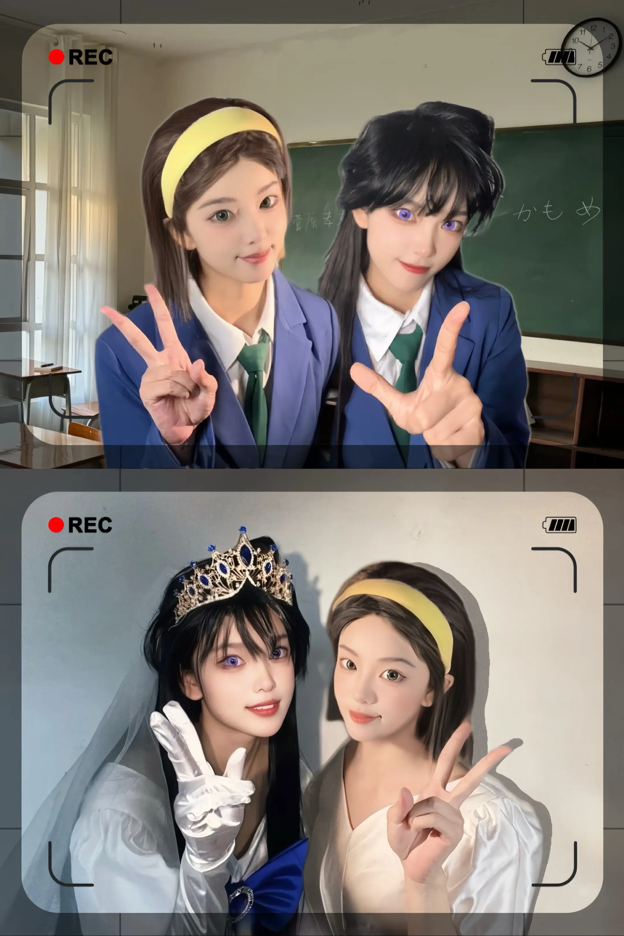 从校园到婚纱也可以是友谊。