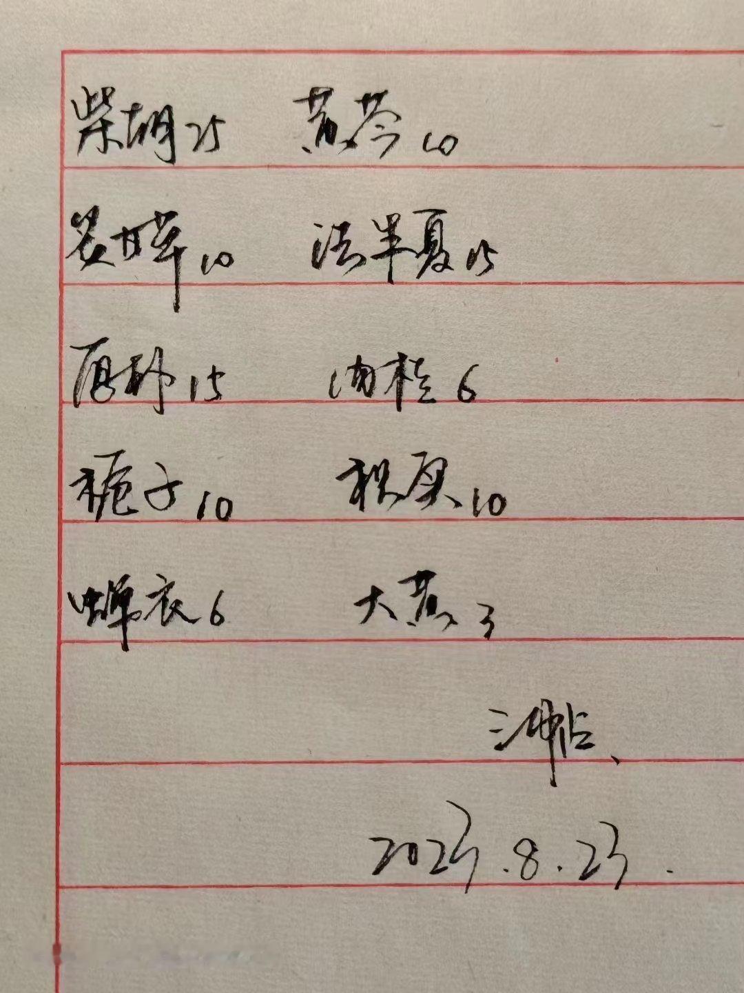 其实还是喜欢手写处方，但是现在手写的机会越来越少了，无论线上还是线下 全是电子处