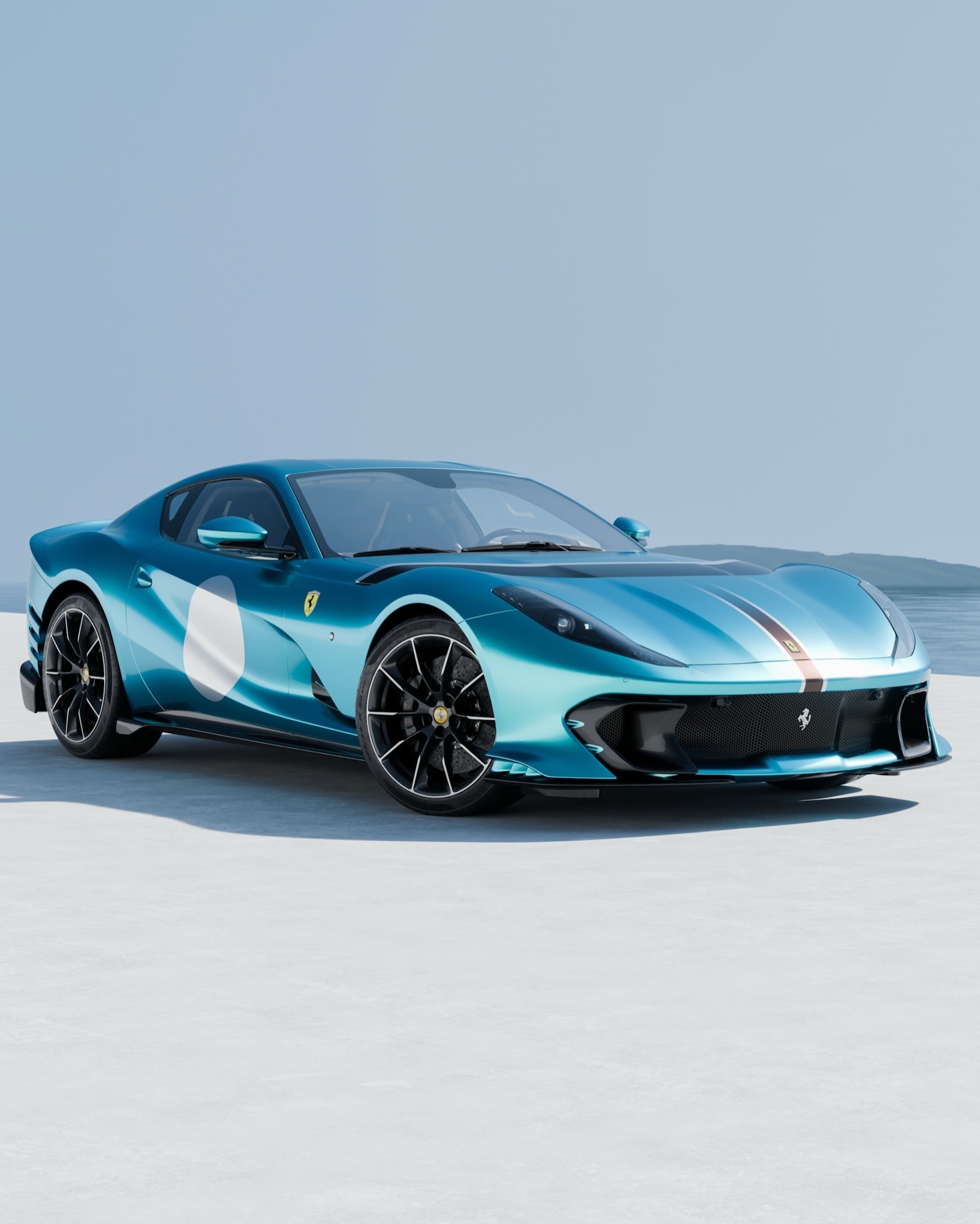 812 Competizione油漆： Verde Costeria 