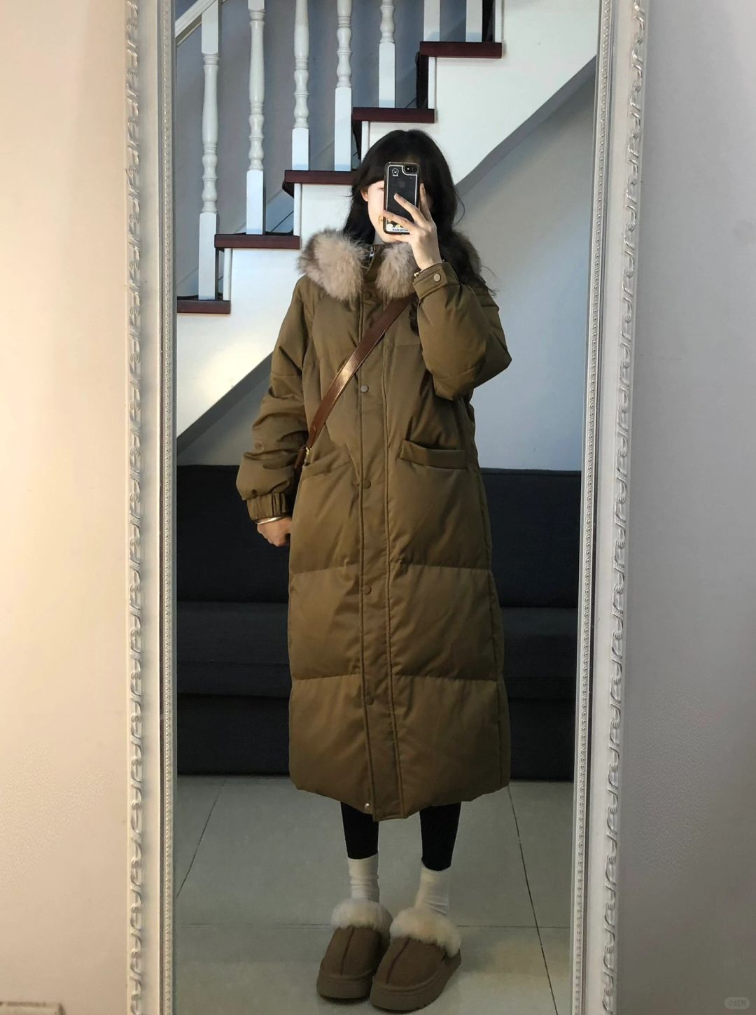 我宣布这是我买过版型最显瘦的长款羽绒服