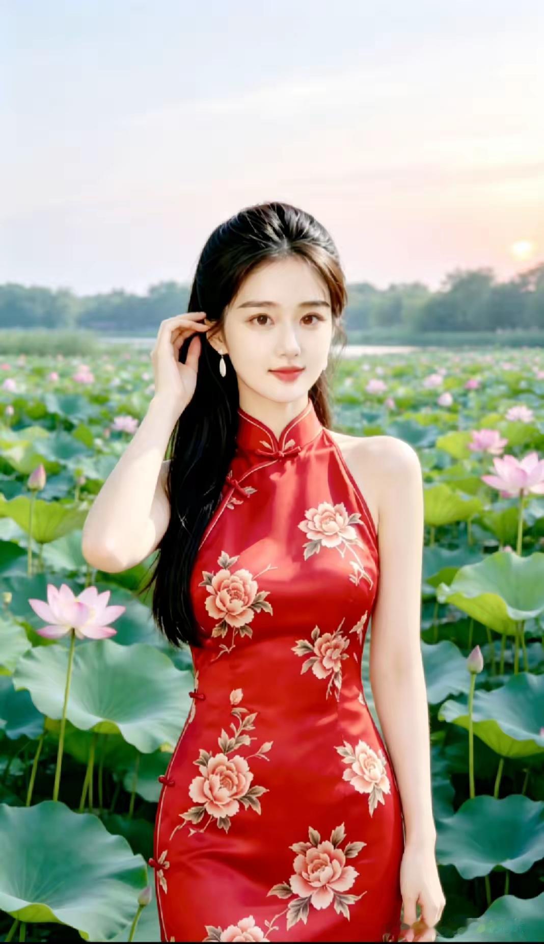 盛夏最治愈的景致，莫过于满池迎风舒展的清荷，这首原创七绝寥寥三句，就把荷塘夏日的