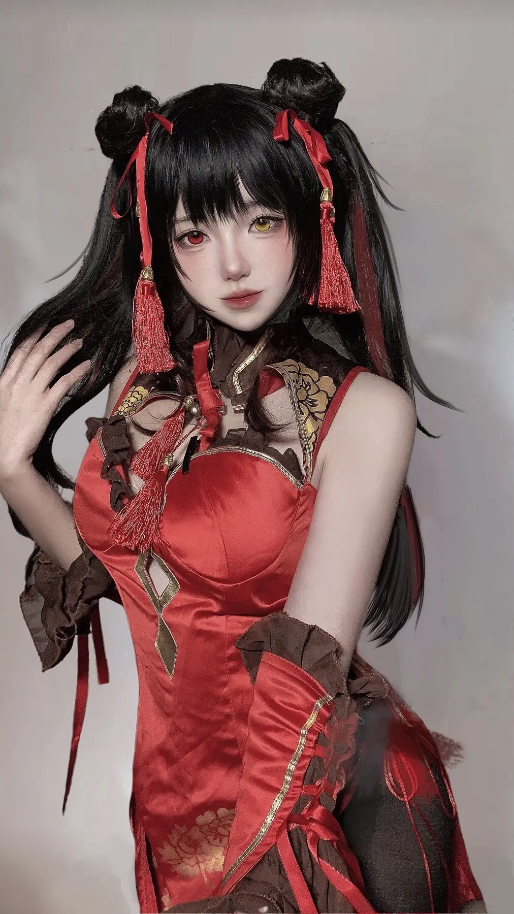 艾特你朋友来看kurumi旗袍。