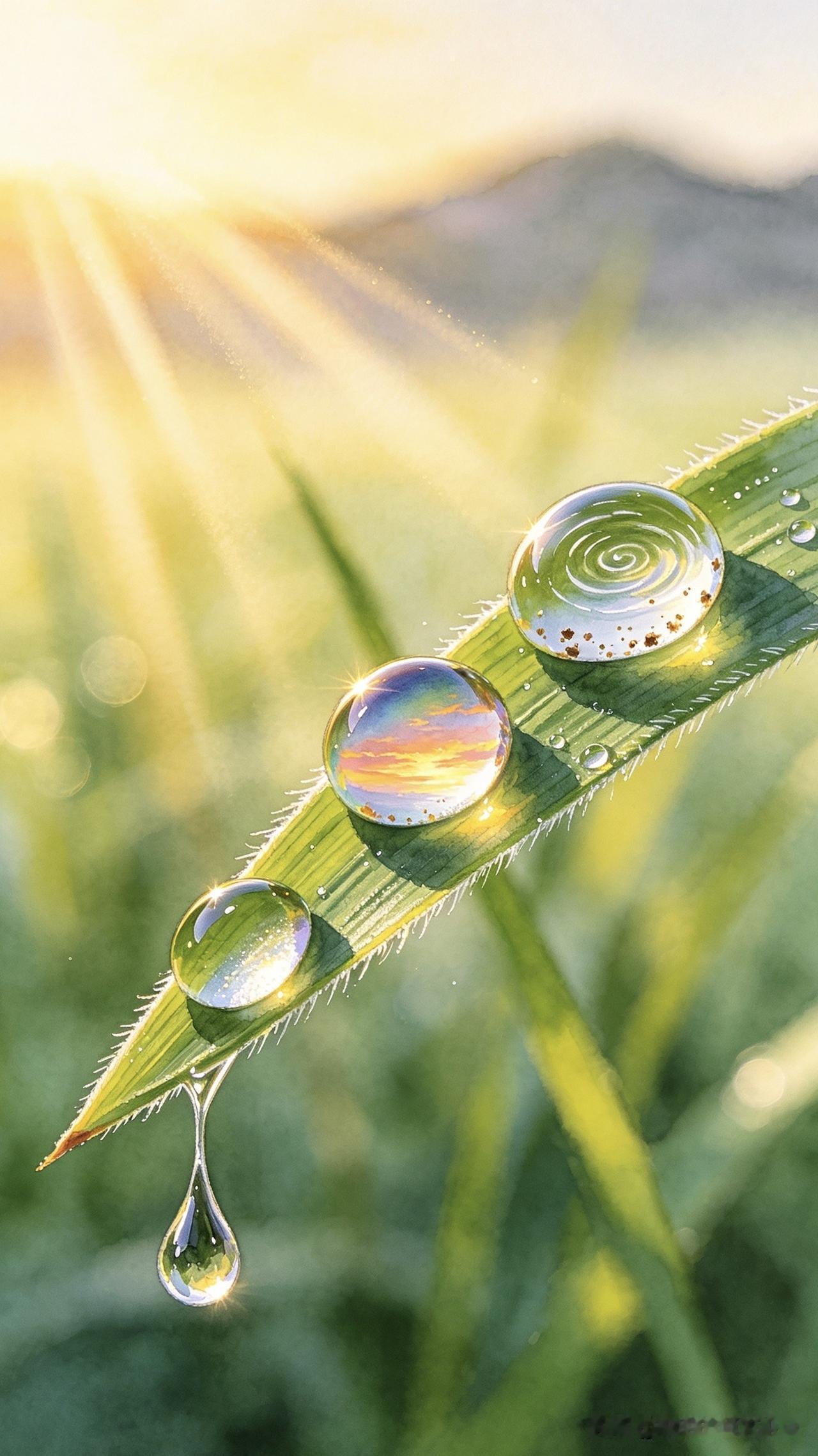 🍃💕人🍀生🌿感🌱悟💫꧂
    “晨沾露色消烦扰，
        