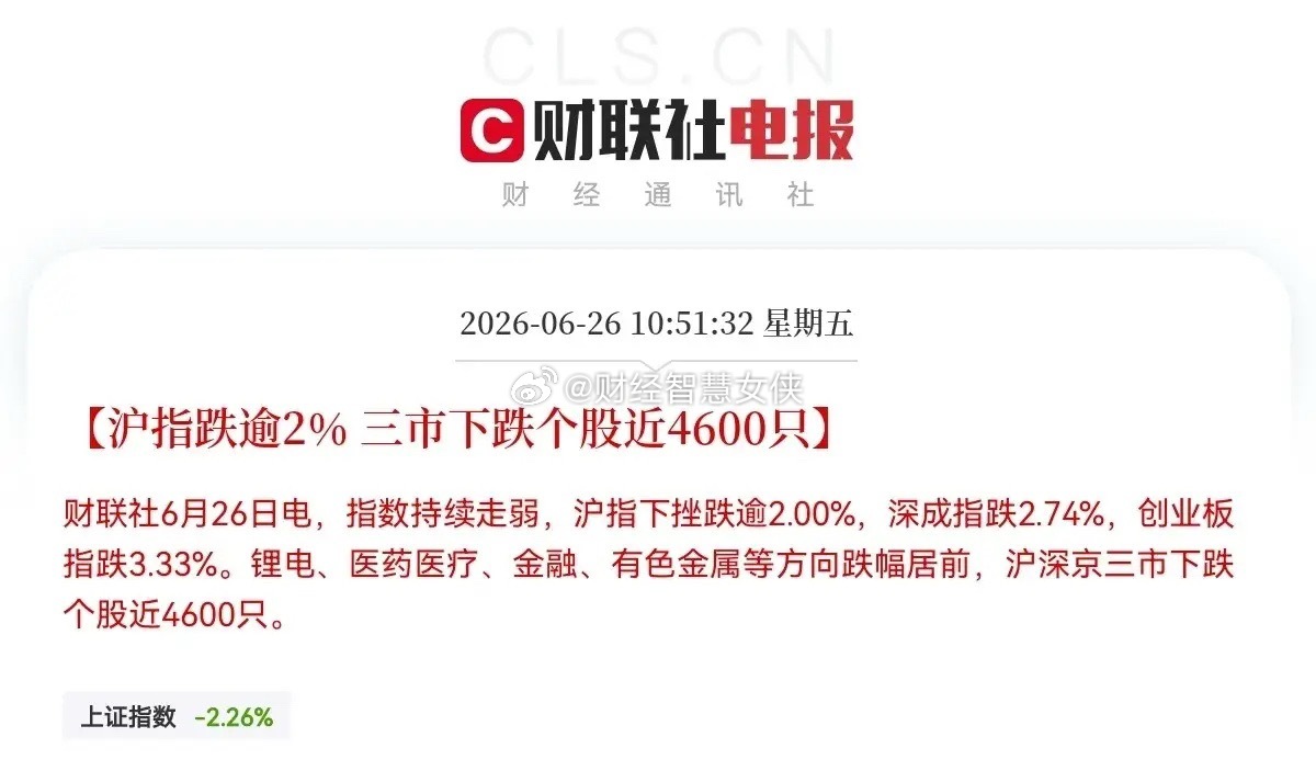 快！快！快呼叫国家队，大盘都跌超2％，那么多的优质公司都白菜价了，为什么不来捡啊