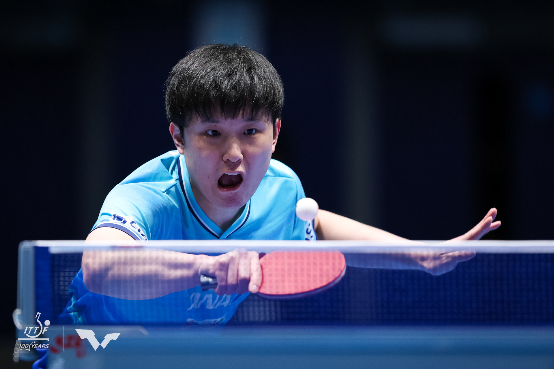 张本智和张本智和2026年伦敦世乒赛 男团R32图片📷cr:ITTF 